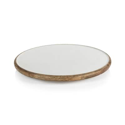 Petrolina Mango Wood Lazy Susan - 18" dia x 2"