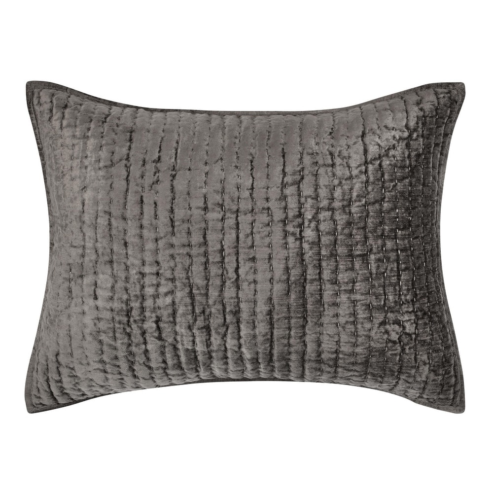 Dimitry Rayon Velvet Sham by Kosas Home