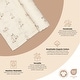 preview thumbnail 10 of 13, Crane Baby Organic Cotton Bunny Single Swaddle