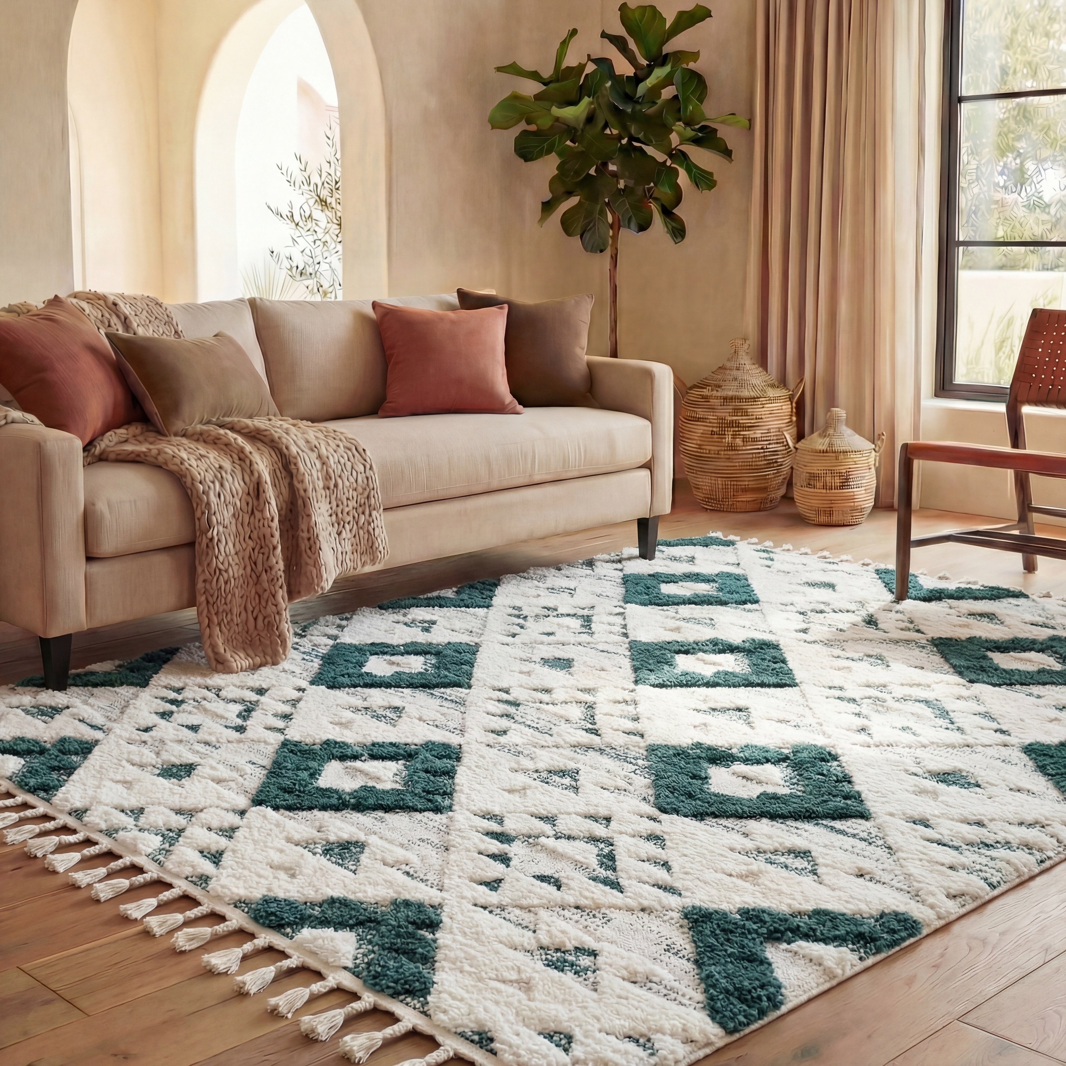 SAFAVIEH-Moroccan-Tassel-Shag-
