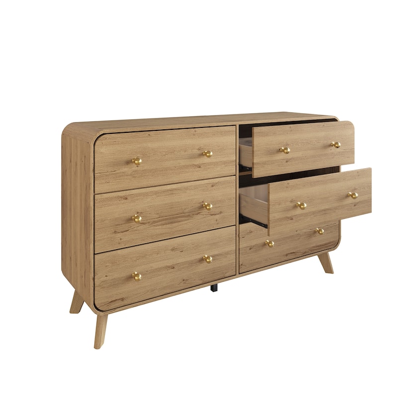 CraftPorch Contemporary 6-Drawers Dresser