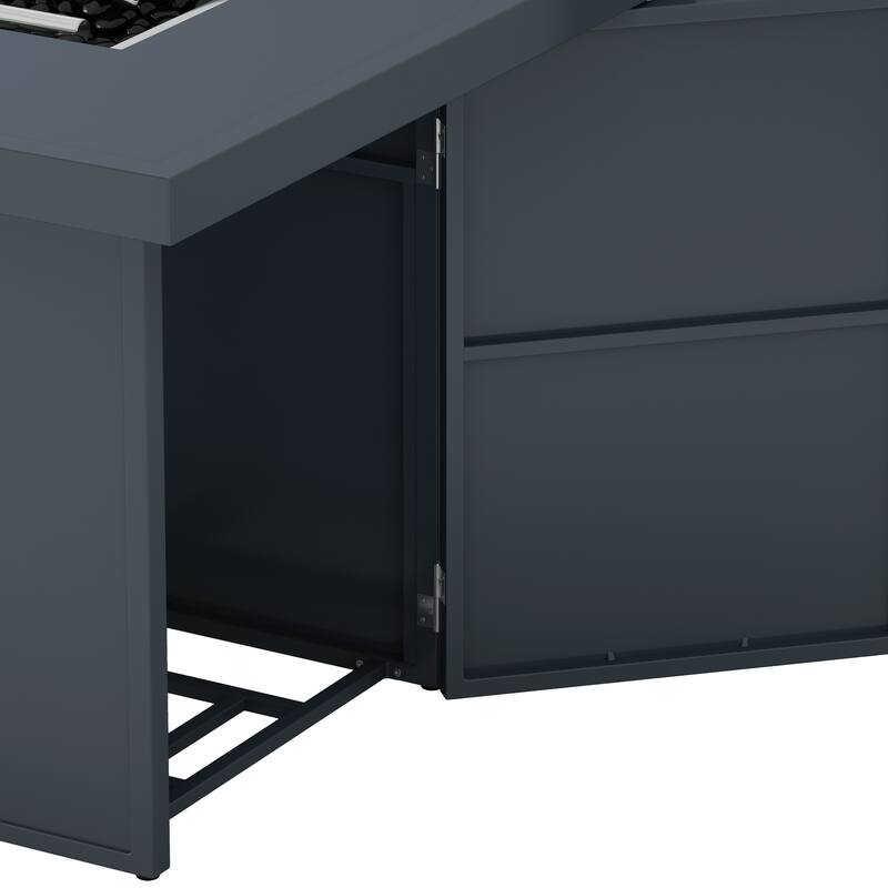 Rectangular Fire Pit Table