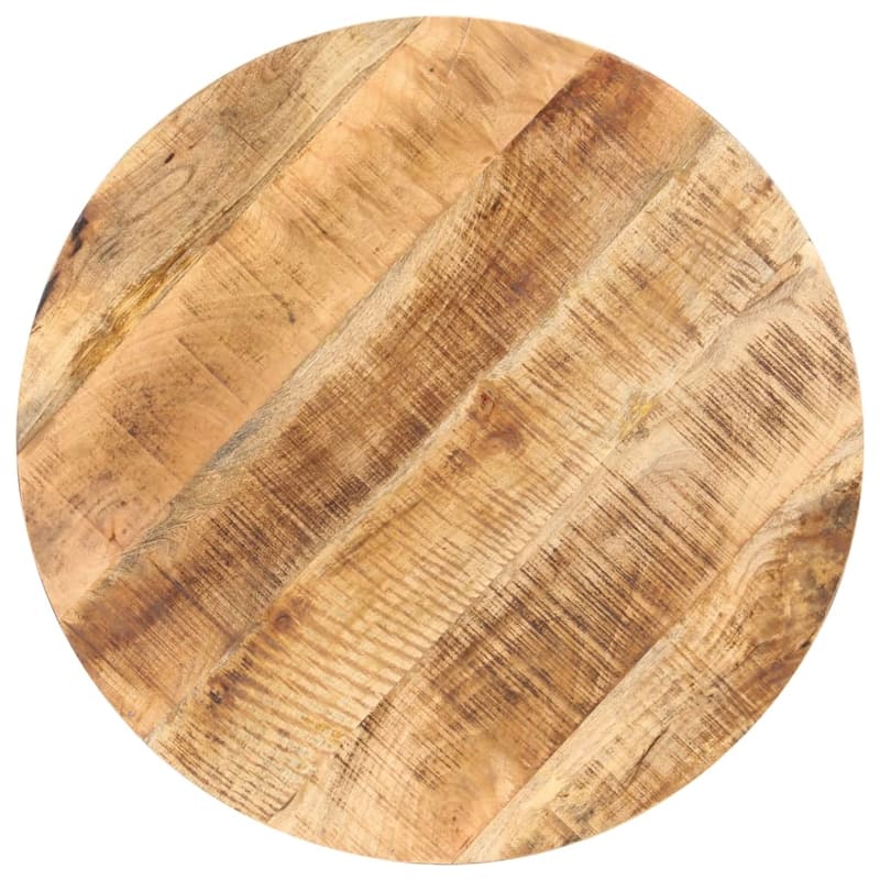 vidaXL Bistro Table Round Ø31.5"x29.5" Rough Mango Wood