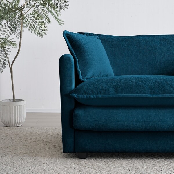 Upholstered Extra Deep Seat Sofa Loveseat Sofa and Single Sofa Chair 2 Piece Set Bed Bath Beyond 41961331