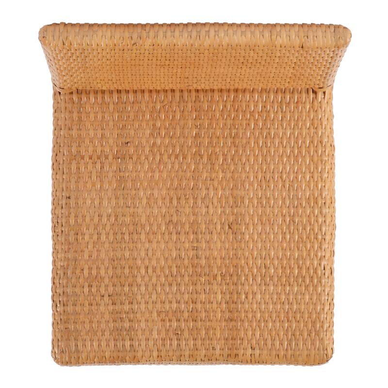 Serienna 24.5"H Seat Rattan Low Back Counter Stool