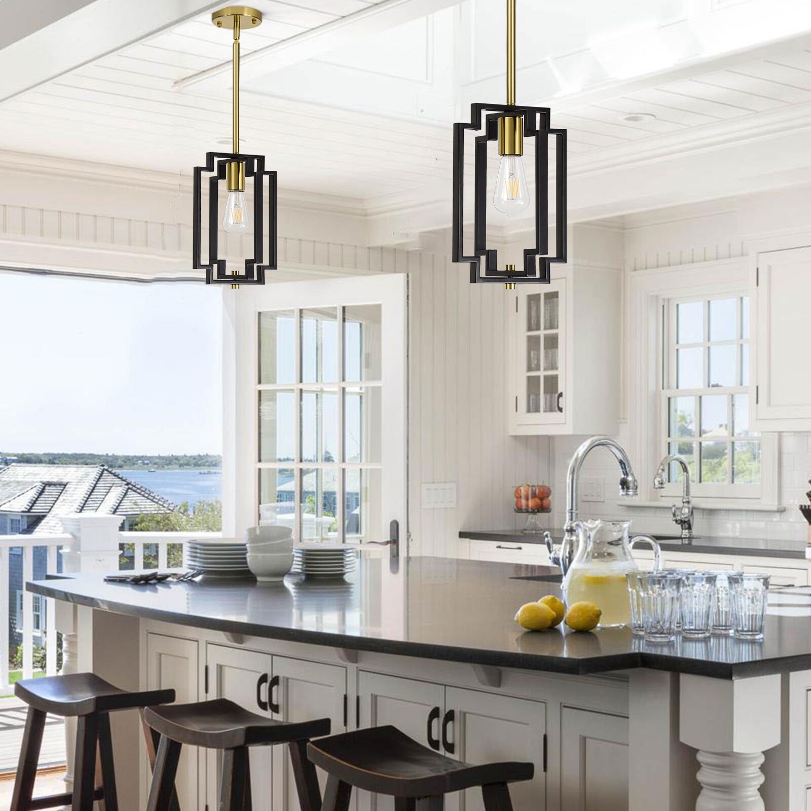 Wrought iron kitchen island lighting cheap