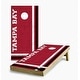 preview thumbnail 1 of 5, Tampa Bay Buccaneers Multi Stripe Cornhole Game (Choose Wraps or Boards) 2x4 Boards (24" x 48") - Include ALL Accessories