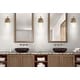preview thumbnail 48 of 113, Shirley Metal/Glass LED Vanity Light, by JONATHAN Y