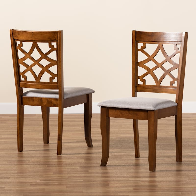 Mael Modern and Contemporary 2-Piece Dining Chair Set