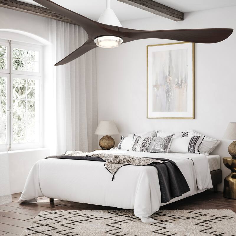 Carve Indoor or Outdoor 3-Blade 60in Smart Ceiling Fan