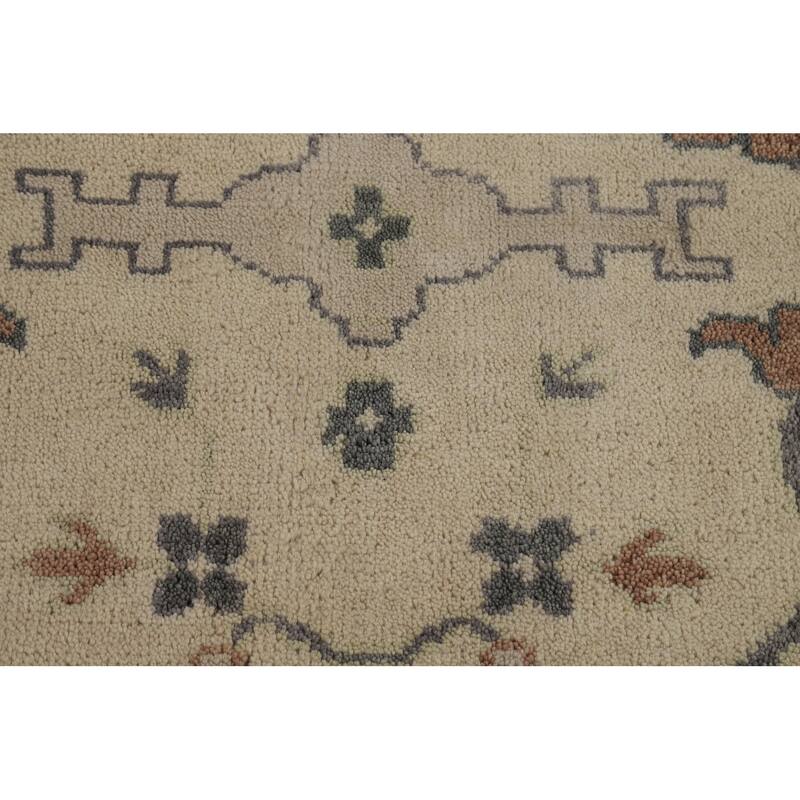 Oushak Oriental Area Rug Handmade Wool Carpet - 8'3"x 10'0"
