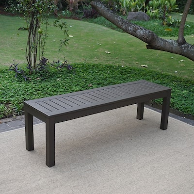 Cambridge Casual Surfside Outdoor Backless Bench