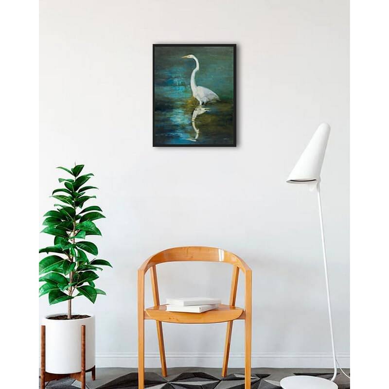 Reflections Framed Poster - 18 x 24 Inch - Black