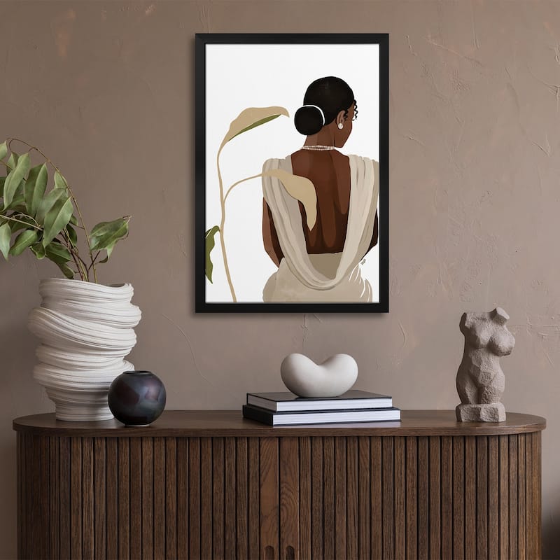 Nora Premium Framed Poster by Bria Nicole