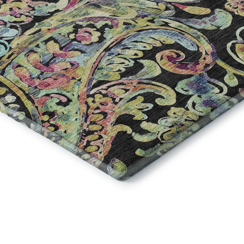 Premium Washable Super Soft Paisley Mayfield Rug