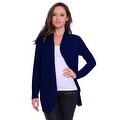 preview thumbnail 13 of 12, Simply Ravishing Women's Basic Long Sleeve Open Cardigan (Size: Small-5X)