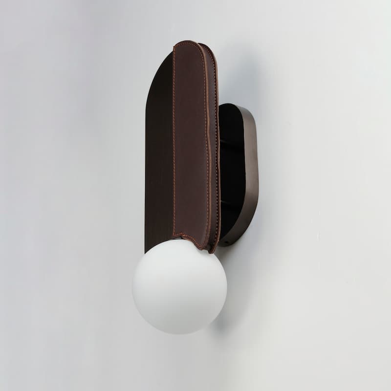 Studio M SM24601 Stitched 16" Tall LED Wall Sconce by Nina Magon