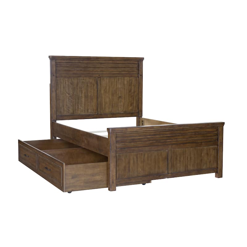 Cambridge Full Panel Bed with Trundle