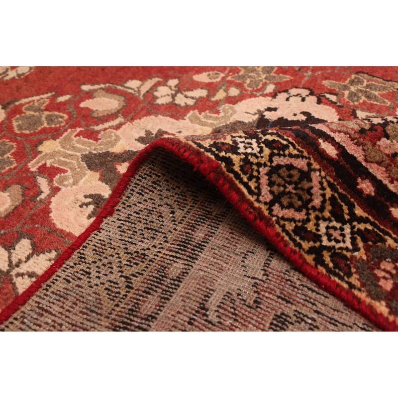 ECARPETGALLERY Hand-knotted Andelz Red Wool Rug - 3'10 x 6'2