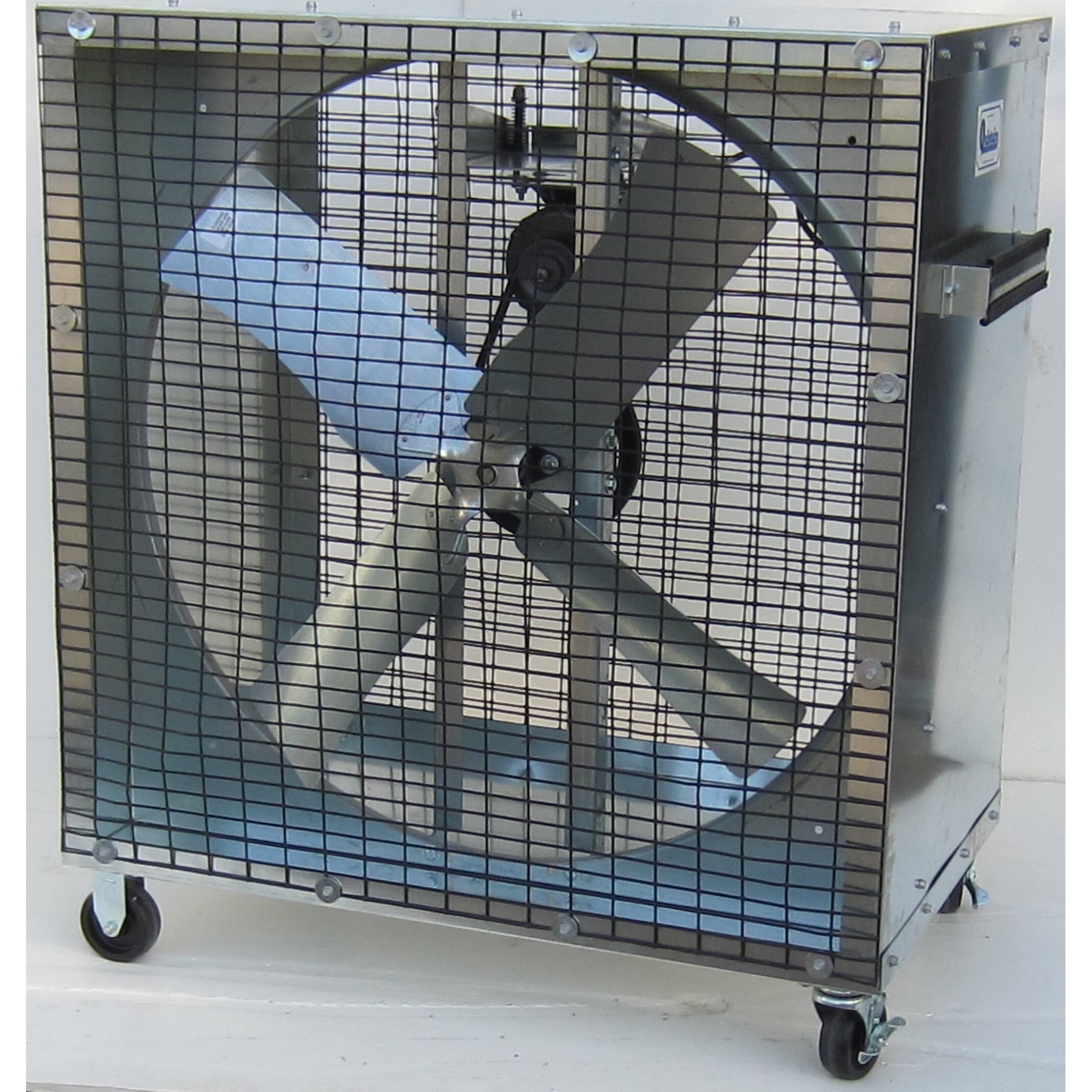 Quietaire AC3675 36 Inch Industrial Floor Fan White Bed Bath