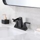 preview thumbnail 2 of 18, Vanityfair Double Handle Centerset Waterfall Bathroom Sink Faucet with Drain Assembly
