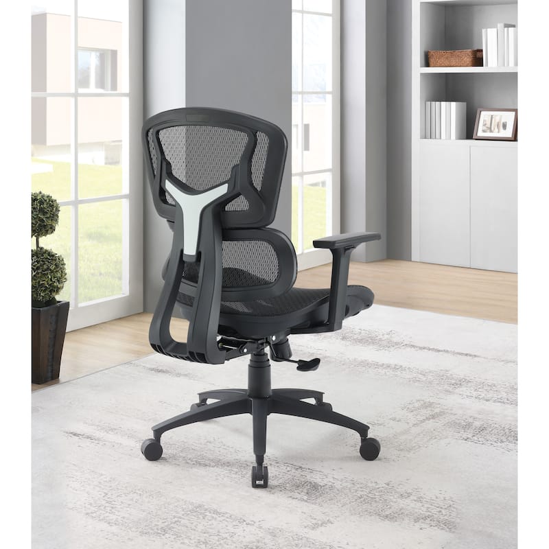 Black Mesh and Seat Managers Chair