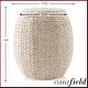preview thumbnail 24 of 22, Round Water Hyacinth Storage BasketHamper with Lid