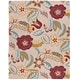 preview thumbnail 6 of 15, SAFAVIEH Handmade Blossom Paisley Thursa Modern Floral Wool Rug 8' x 10' - Beige/Multi - Rectangle