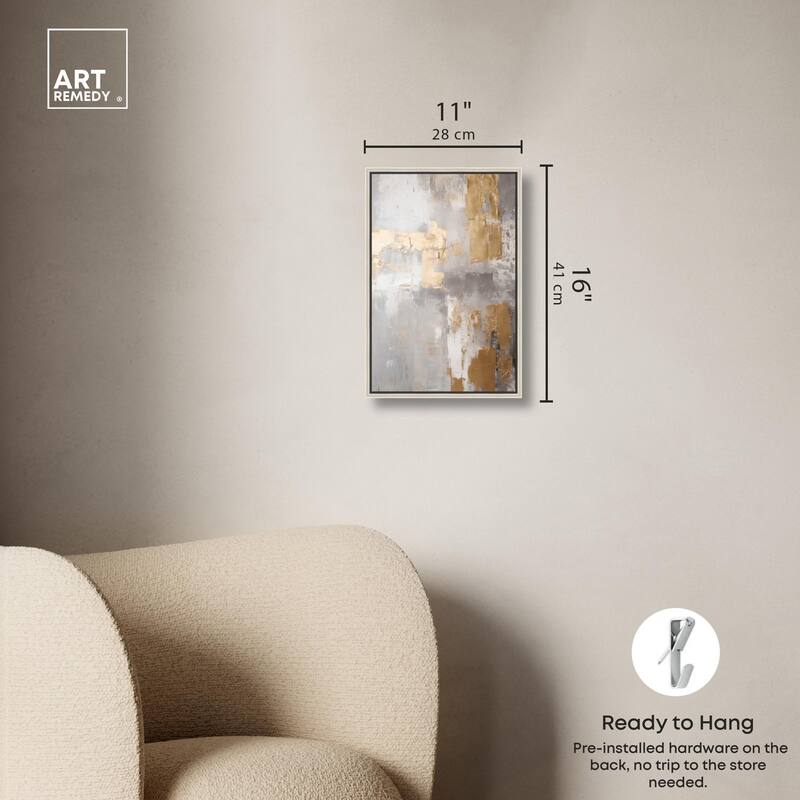 Woven Reminiscence II Canvas by Art Remedy