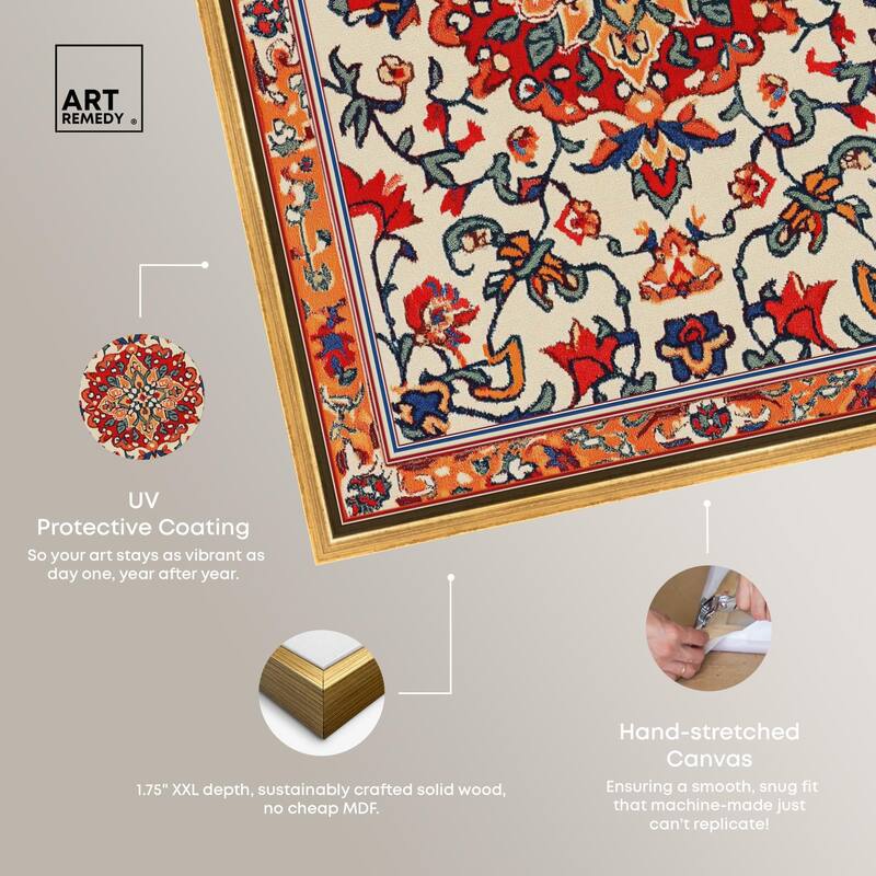 Morrocan Garden II Canvas by Art Remedy