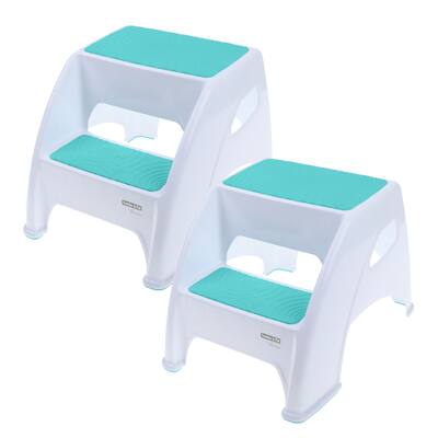 Dreambaby Toddler & Me 2 Step Stool - Aqua