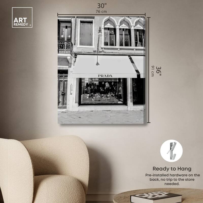 House of Glam Canvas by Art Remedy, Gallery Wrapped