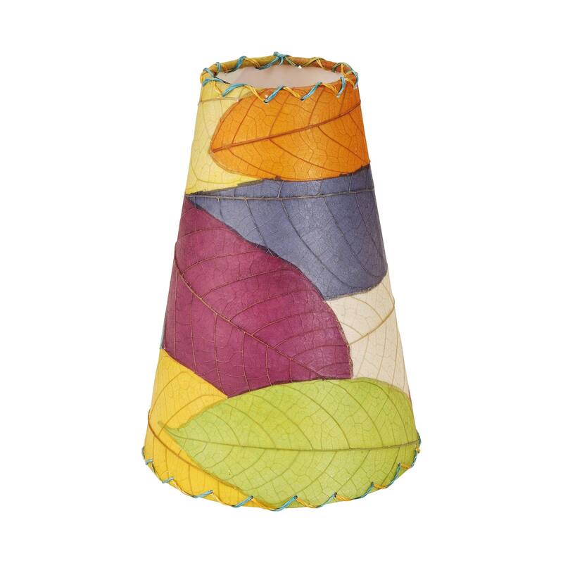 Gecko Wall Lamp Combo, Cocoa Leaves Shade, 16 x 7 x 24 in. - 16 x 7 x 24