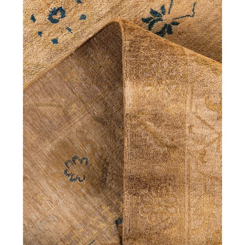 Overdyed One-of-a-Kind Hand-Knotted Area Rug - Beige - 6' 1" x 8' 8"
