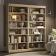 preview thumbnail 1 of 0, Palace Imports 100% Solid Wood Tall Open 12-Shelf Bookcase, 64" W x 71.5" H Yellow