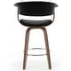 preview thumbnail 113 of 186, 26"/29" Faux Leather Swivel Bar Stools, Wood Counter Stool