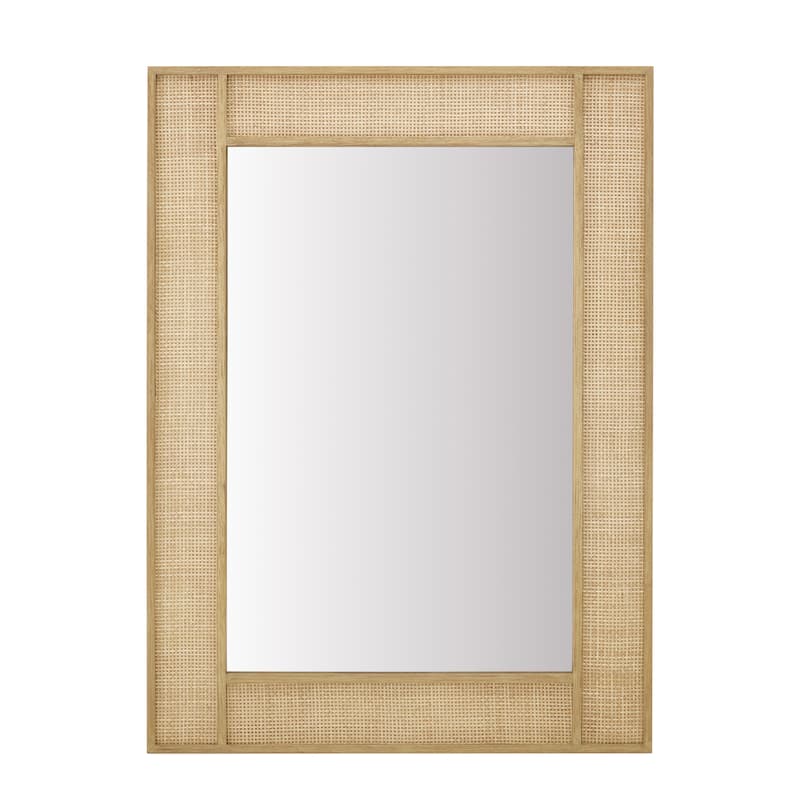 Solene 28" Mirror, Serenity Blue - 28 - Oak