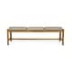 preview thumbnail 6 of 12, Cambria Wicker Bench by Christopher Knight Home