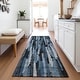 preview thumbnail 37 of 44, Premium Washable Super Soft Modern Contemporary Mayfield Rug Blue - 2'3" x 7'6"