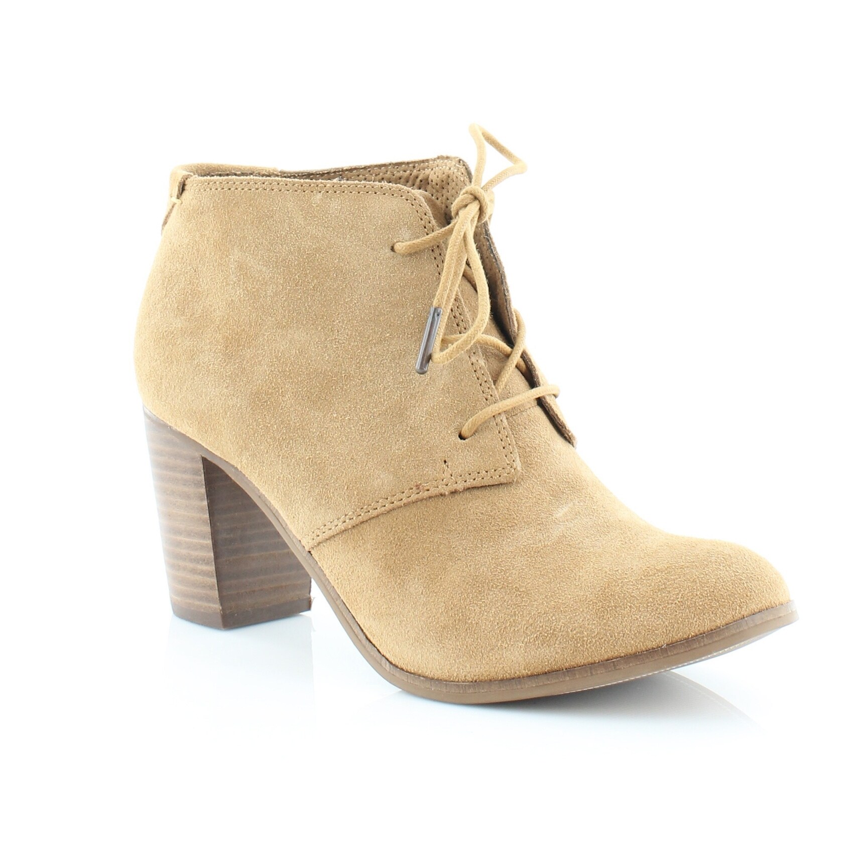 toms lunata lace up booties black