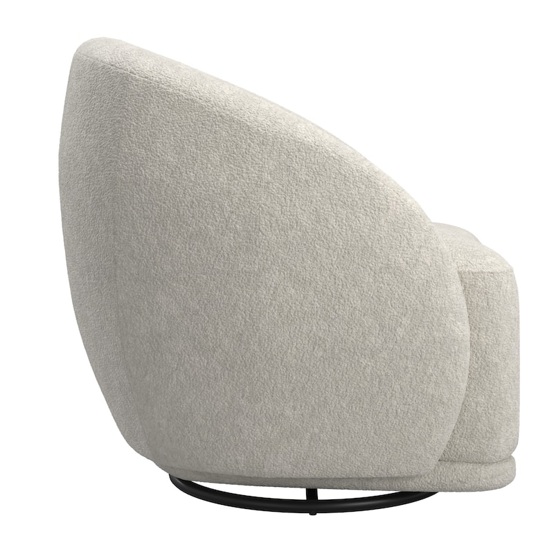 Solvie Jacquard Velvet Swivel Accent Chair by iNSPIRE Q Modern