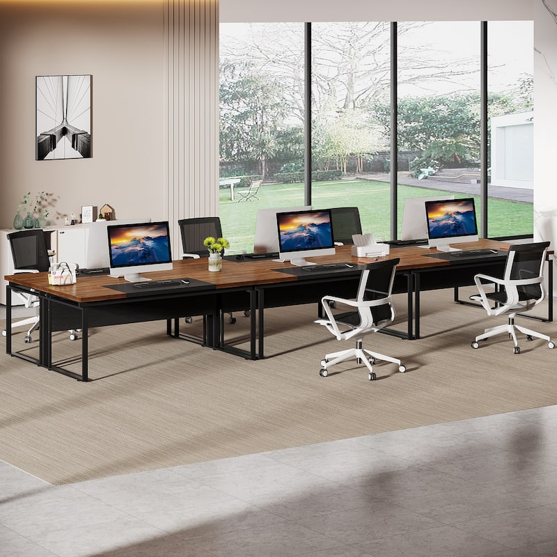 63 Inch Computer Desk Home Office Desk for Workstation (Only Table)