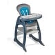 preview thumbnail 18 of 27, Badger Basket Envee II Baby High Chair with Playtable Conversion Charcoal/Teal