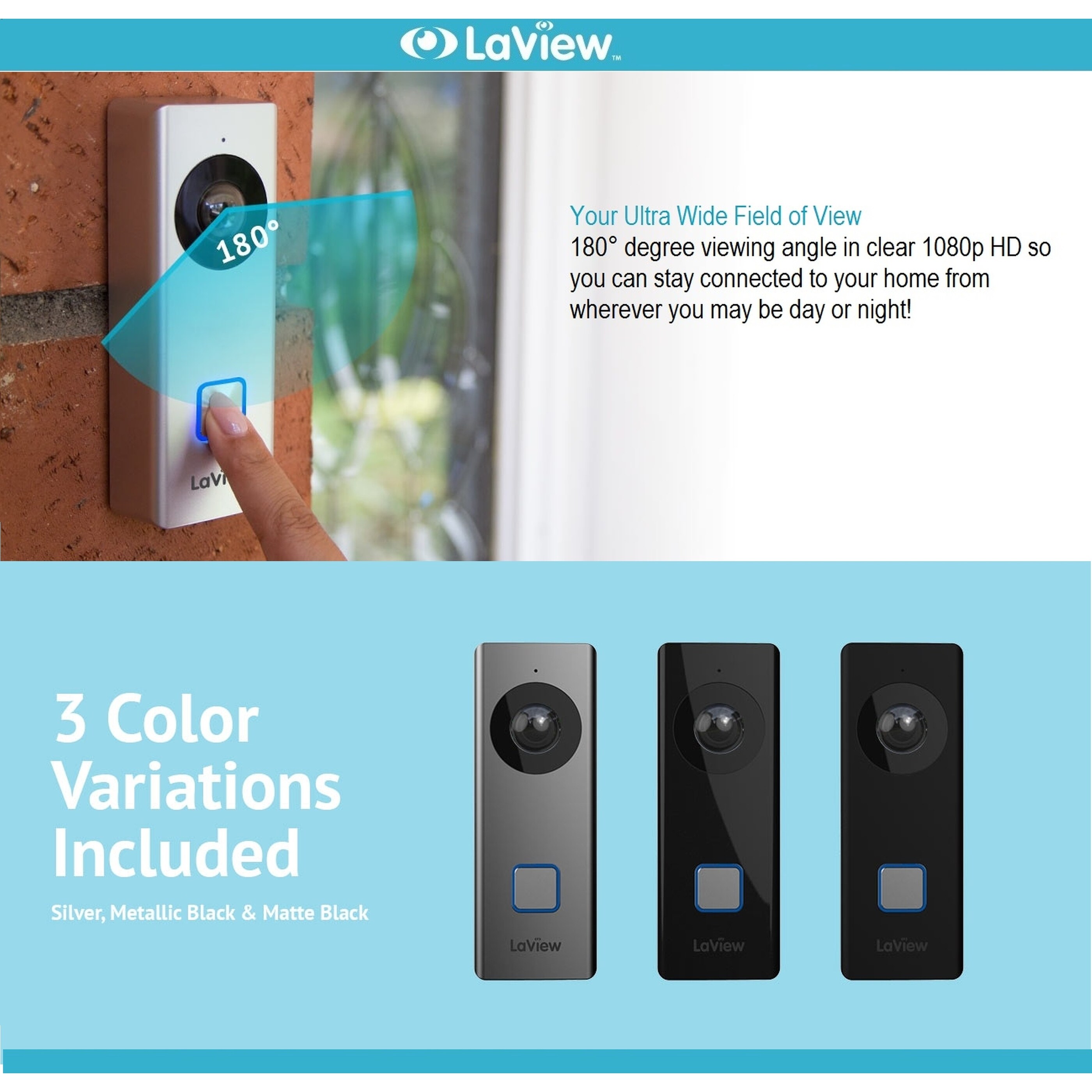 Laview Wifi Video Doorbell 2025