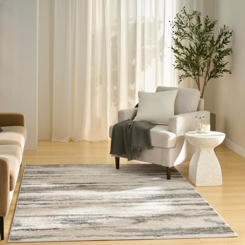 Nourison Serenity Home Indoor only Abstract Area Rug