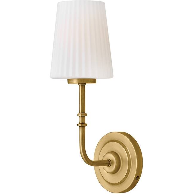 Hinkley Lighting 57400 McKenna 15" Tall Bathroom Sconce - Lacquered Brass