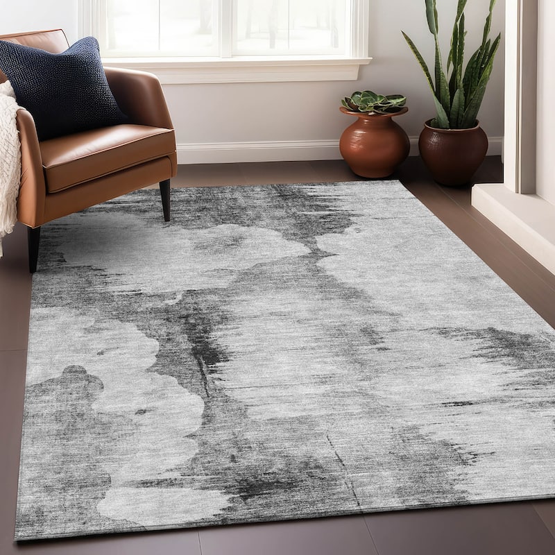 Premium Washable Super Soft Modern Impressions Mayfield Rug