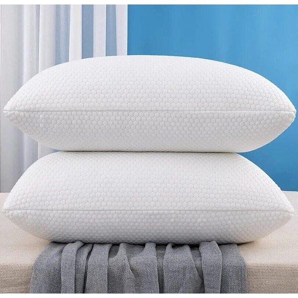 2Pack Adjustable Queen Memory Foam Pillows Bed Bath & Beyond 39312754