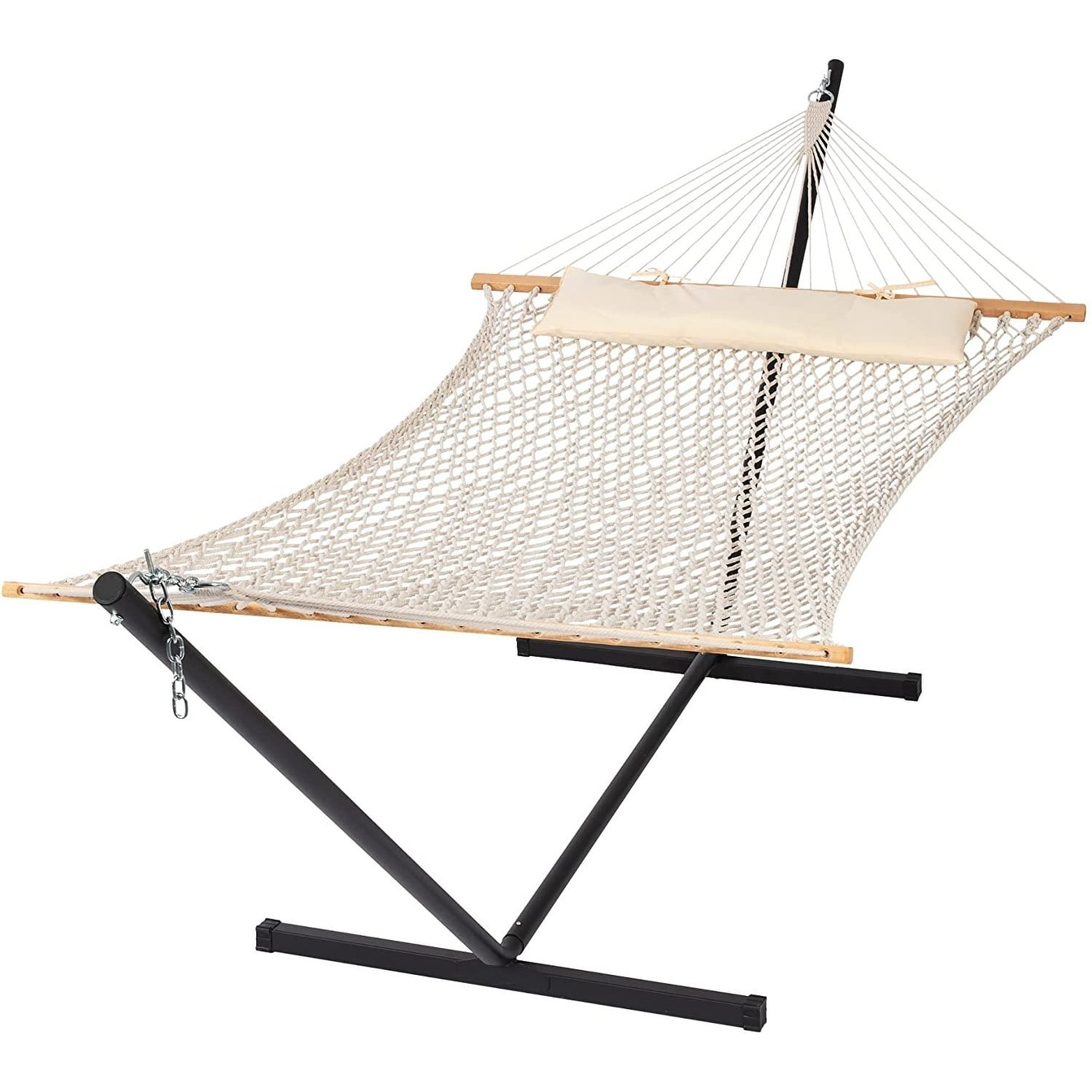 2 Person Cotton Rope with Stand