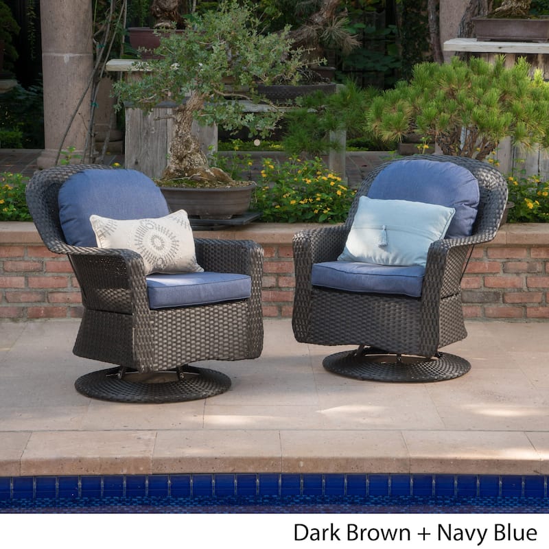 SWIVEL CLUB CHAIR (Set of 2)
